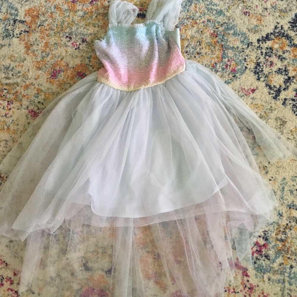 Lilt rainbow sequin dress size 7